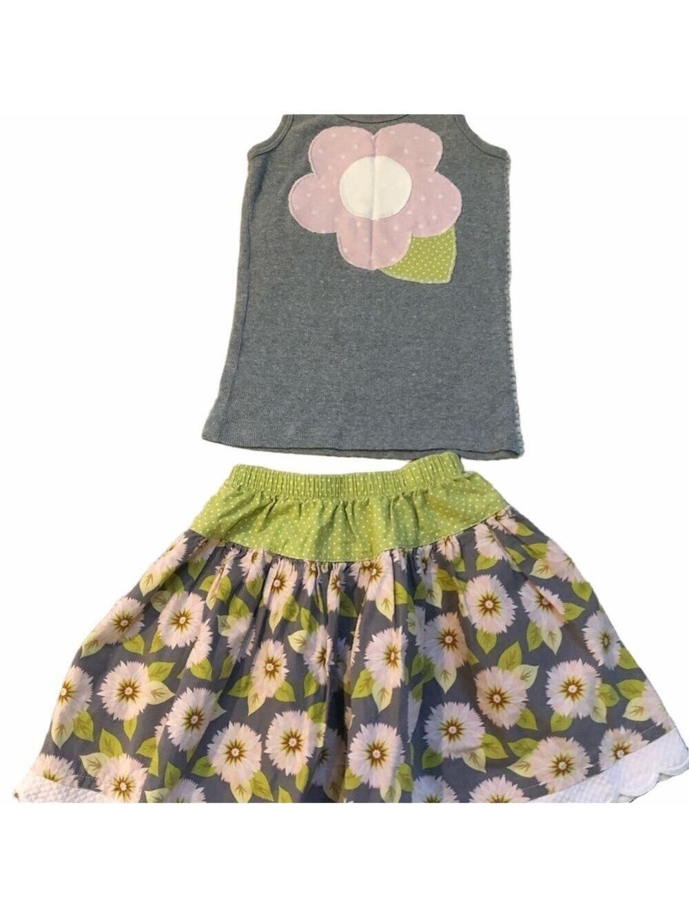 🌟HOST PICK⭐️ Bitty Buttons Girls Tank and Skirt